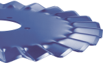 Gewellte sechscheiben 1997-1998 25 Wellen, Sämaschine Gewellte sechscheiben 1997-1998 25 Wellen, Sämaschine